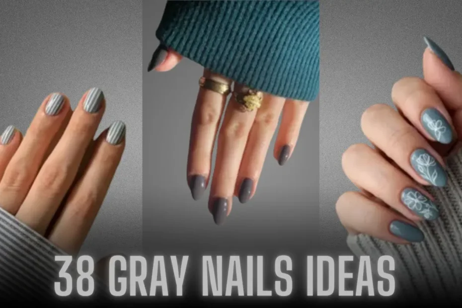Gray nails ideas