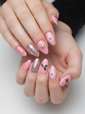 Festive Accents Nails