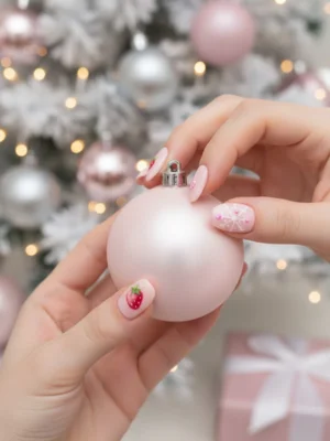 Strawberry Milk Nail