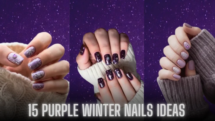 15 Purple Winter Nails