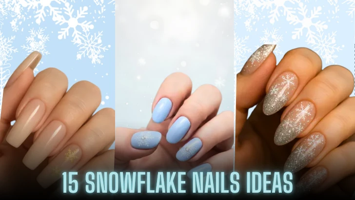 15 Snowflake Nails
