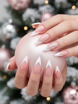Pointed French Nail