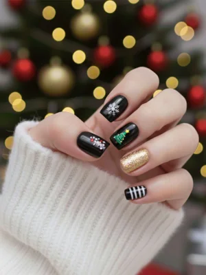 Festive Holiday Nails