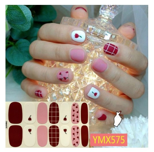 Vibrant Full Nail Stickers - Image 8