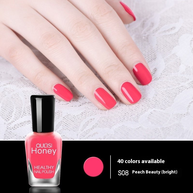 Water-based Peelable Tearable Nail Polish 8ml - Image 5